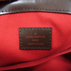 LOUIS VUITTON Verona PM Shoulder Bag Brown Ebene Damier PVC coated canvas N41117