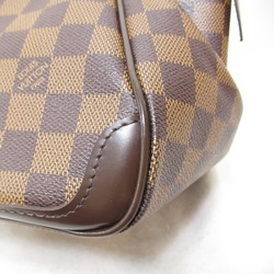 LOUIS VUITTON Verona PM Shoulder Bag Brown Ebene Damier PVC coated canvas N41117