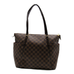 LOUIS VUITTON Totally MM Shoulder Bag Brown Damier PVC coated canvas N41281