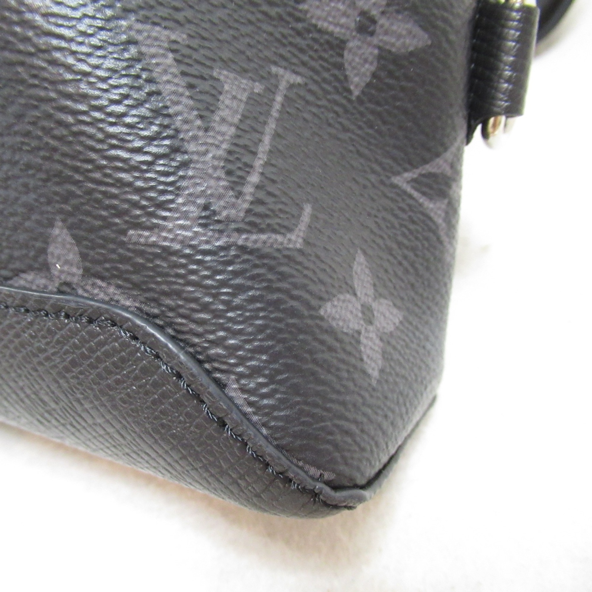 LOUIS VUITTON Duo Sling Bag Shoulder Bag Navy Taigalama PVC coated canvas M30936