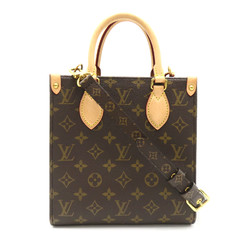 LOUIS VUITTON Sac PlatBB 2wayShoulder Bag Brown Monogram PVC coated canvas M46265