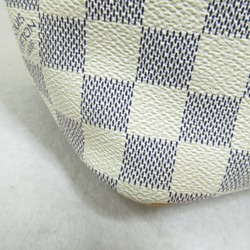 LOUIS VUITTON Saleya PM Tote Bag White Damier Azur PVC coated canvas N51186