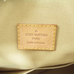 LOUIS VUITTON Siracusa MM Shoulder Bag Beige Damier Azur PVC coated canvas N41112