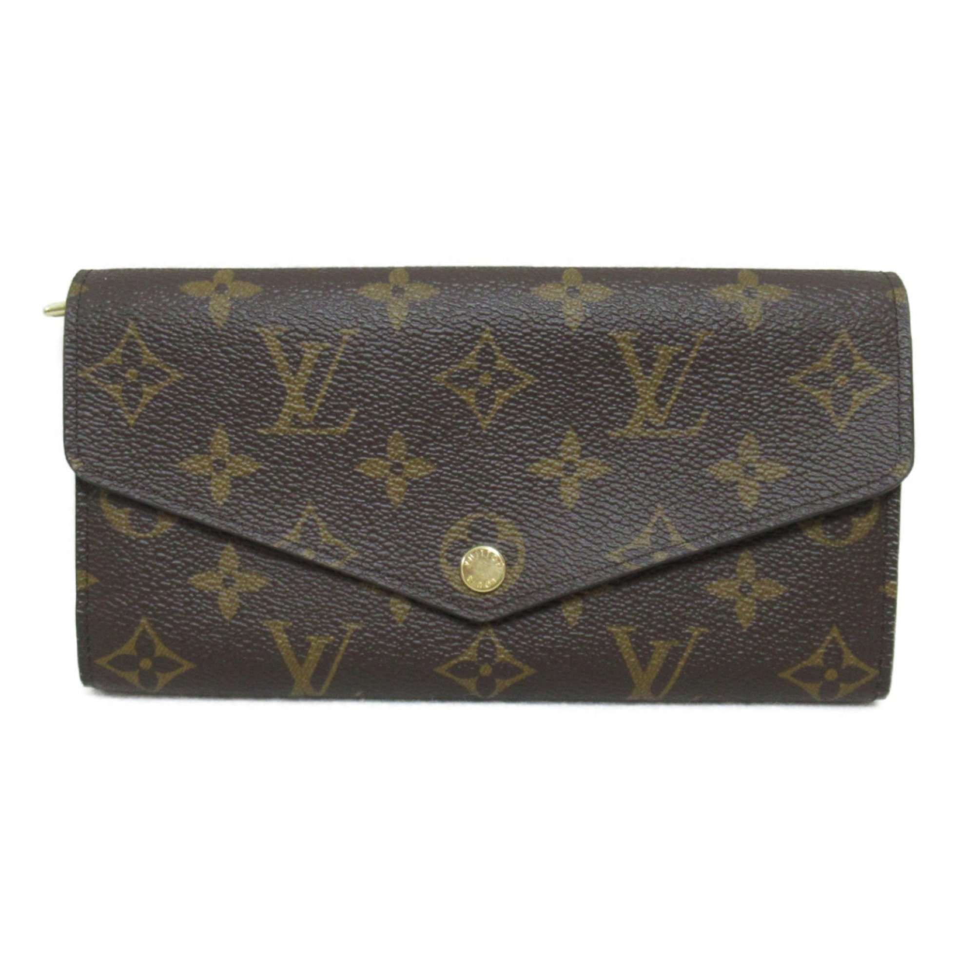 LOUIS VUITTON Portefeiulle Sarah Bifold Wallet Bifold Wallet Brown PVC coated canvas M60531