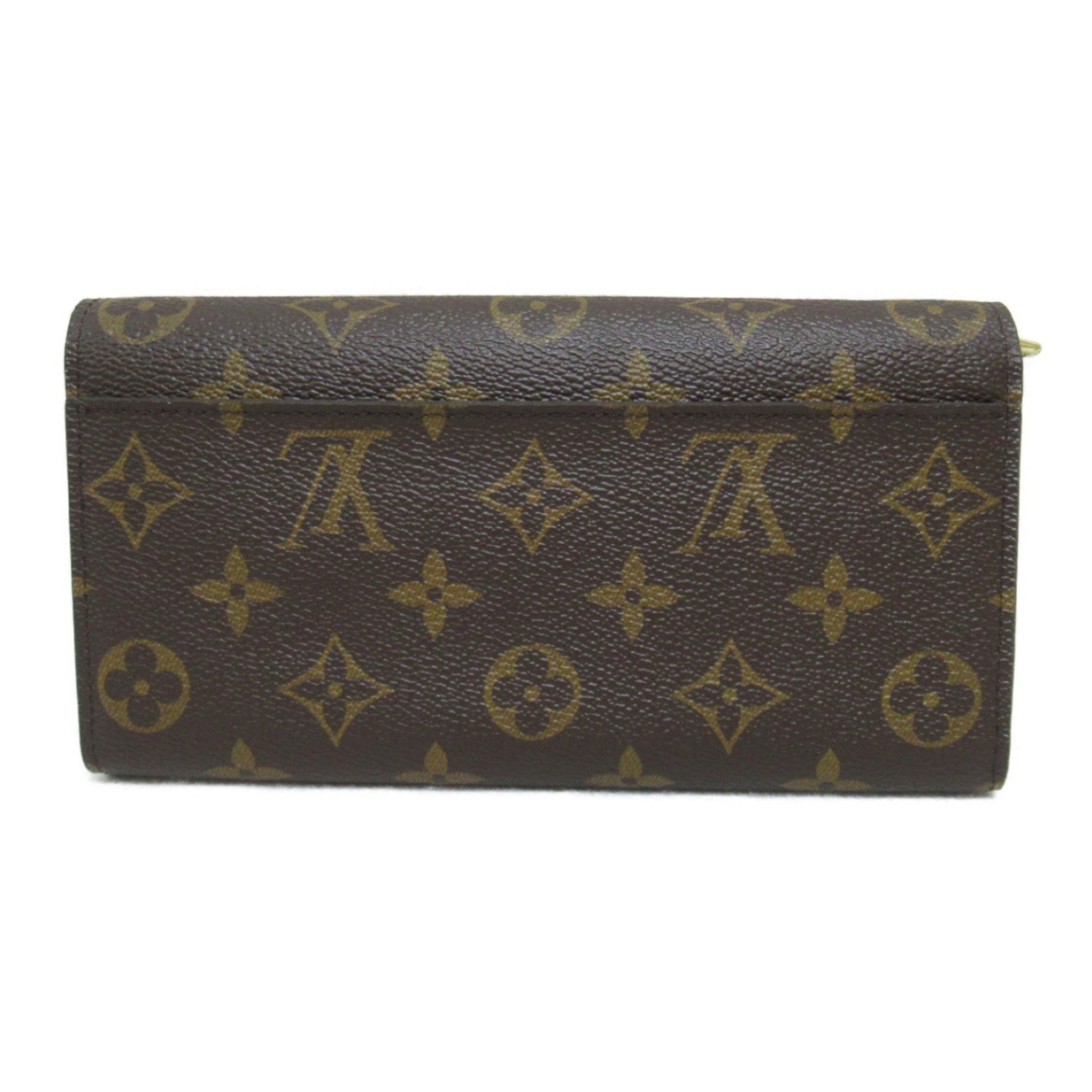 LOUIS VUITTON Portefeiulle Sarah Bifold Wallet Bifold Wallet Brown PVC coated canvas M60531