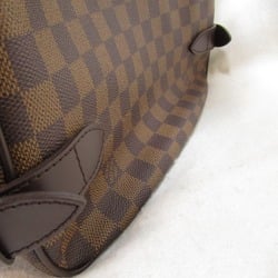 LOUIS VUITTON Highbury Shoulder Bag Brown Ebene Damier PVC coated canvas N51200