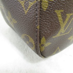 LOUIS VUITTON Looping Shoulder Bag Brown Monogram PVC coated canvas M51145