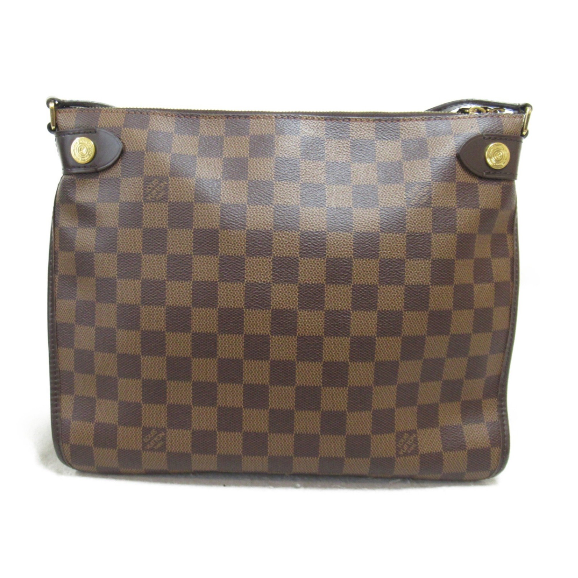 LOUIS VUITTON Duomo Shoulder Bag Brown Damier canvas N41425