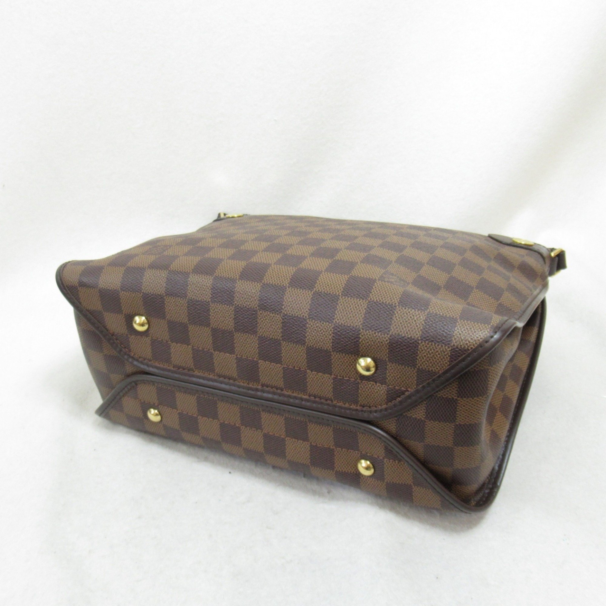 LOUIS VUITTON Duomo Shoulder Bag Brown Damier canvas N41425