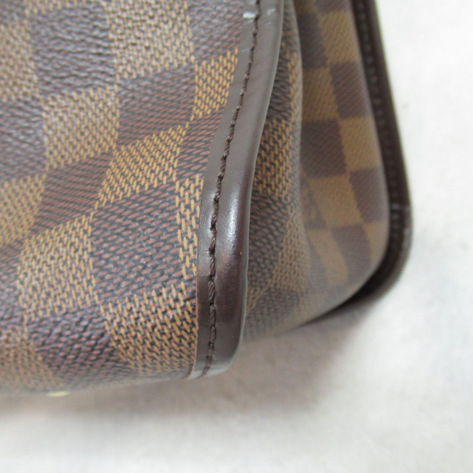 LOUIS VUITTON Duomo Shoulder Bag Brown Damier canvas N41425