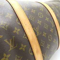 LOUIS VUITTON Keepol 50 Boston bag Brown Monogram PVC coated canvas M41426