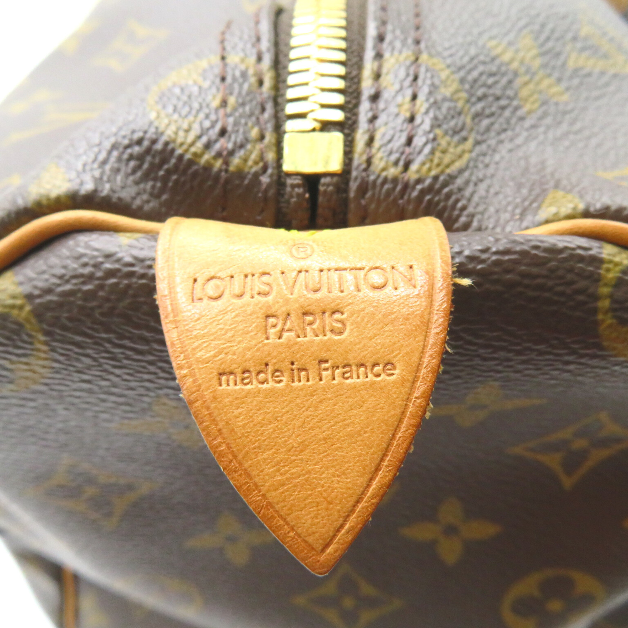 LOUIS VUITTON Keepol 50 Boston bag Brown Monogram PVC coated canvas M41426