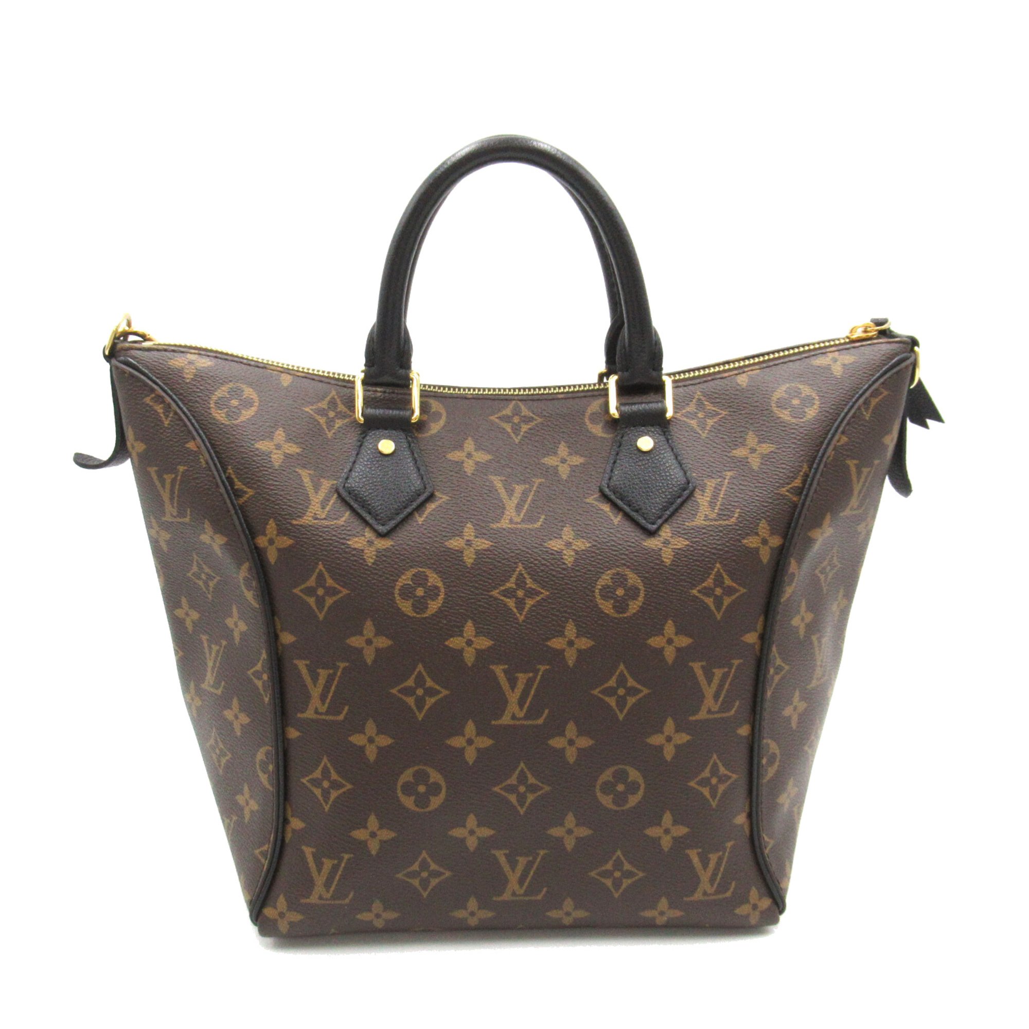 LOUIS VUITTON Tournel PM Brown Black Monogram PVC coated canvas M44057