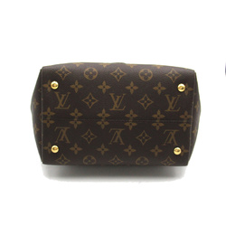 LOUIS VUITTON Tournel PM Brown Black Monogram PVC coated canvas M44057