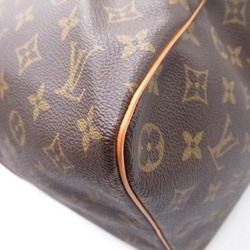 LOUIS VUITTON Keepall 45 Boston Bag Brown Monogram PVC coated canvas M41428