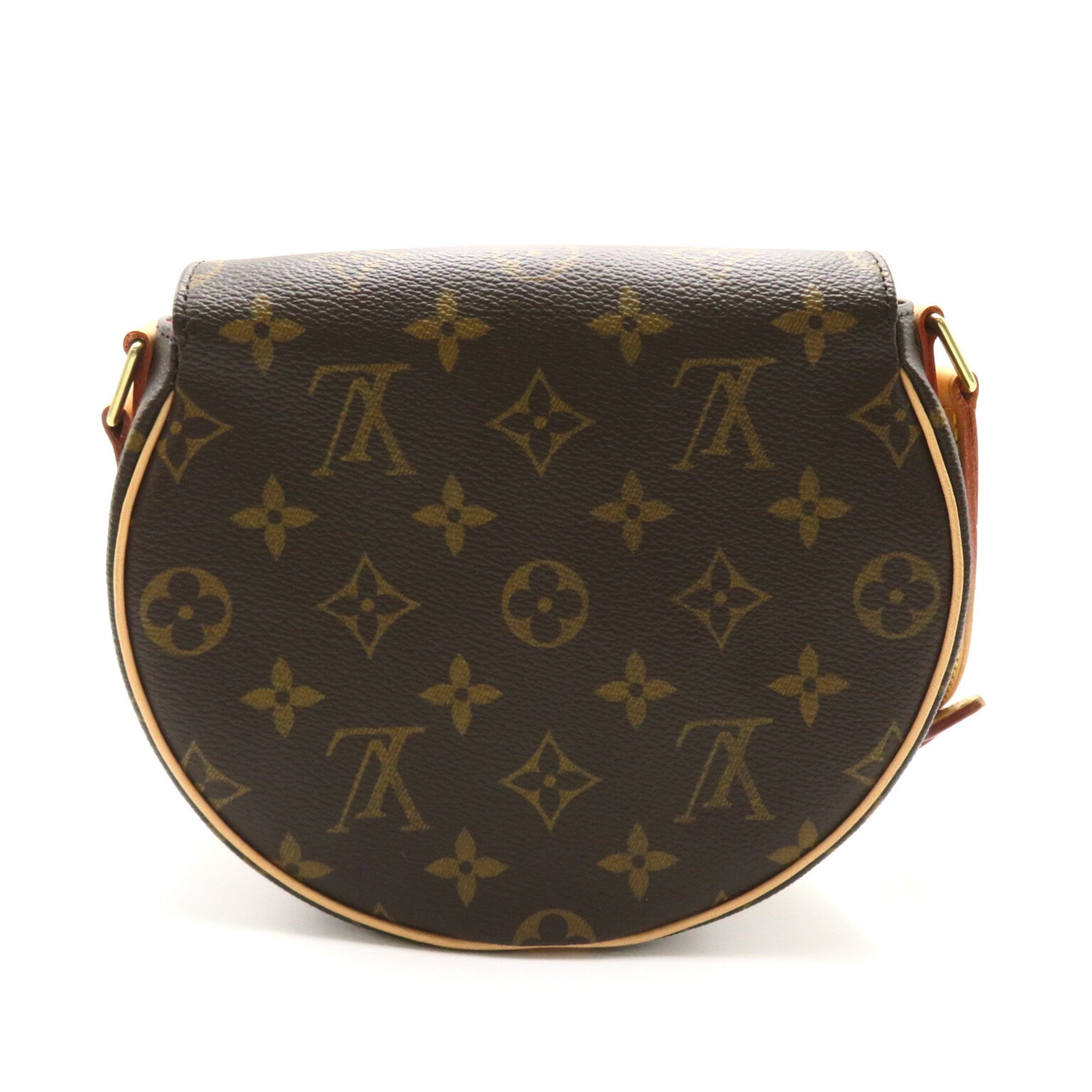 LOUIS VUITTON Tambourine Shoulder Bag Brown Monogram PVC coated canvas M51179