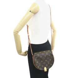 LOUIS VUITTON Tambourine Shoulder Bag Brown Monogram PVC coated canvas M51179