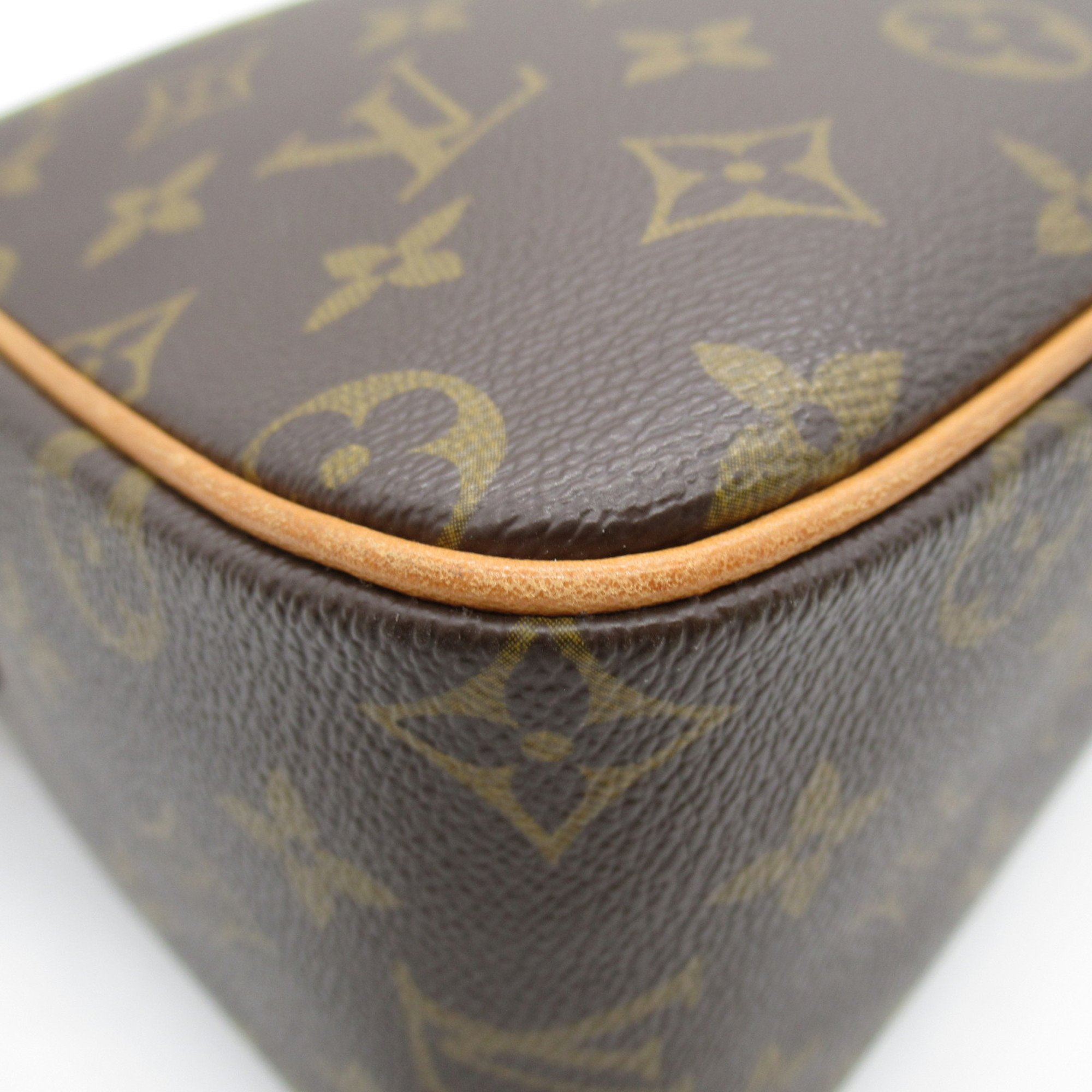 LOUIS VUITTON Viva shite GM Shoulder Bag Brown Monogram PVC coated canvas M51163