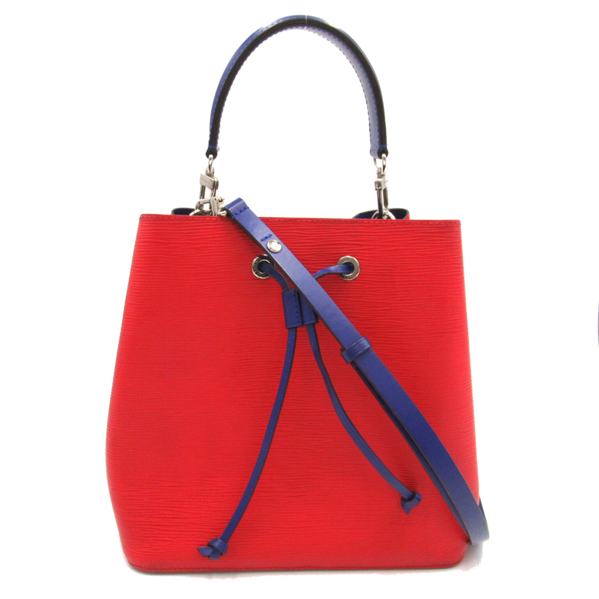 LOUIS VUITTON Neonoe Red Blue Coquelicot Epi leather M54365