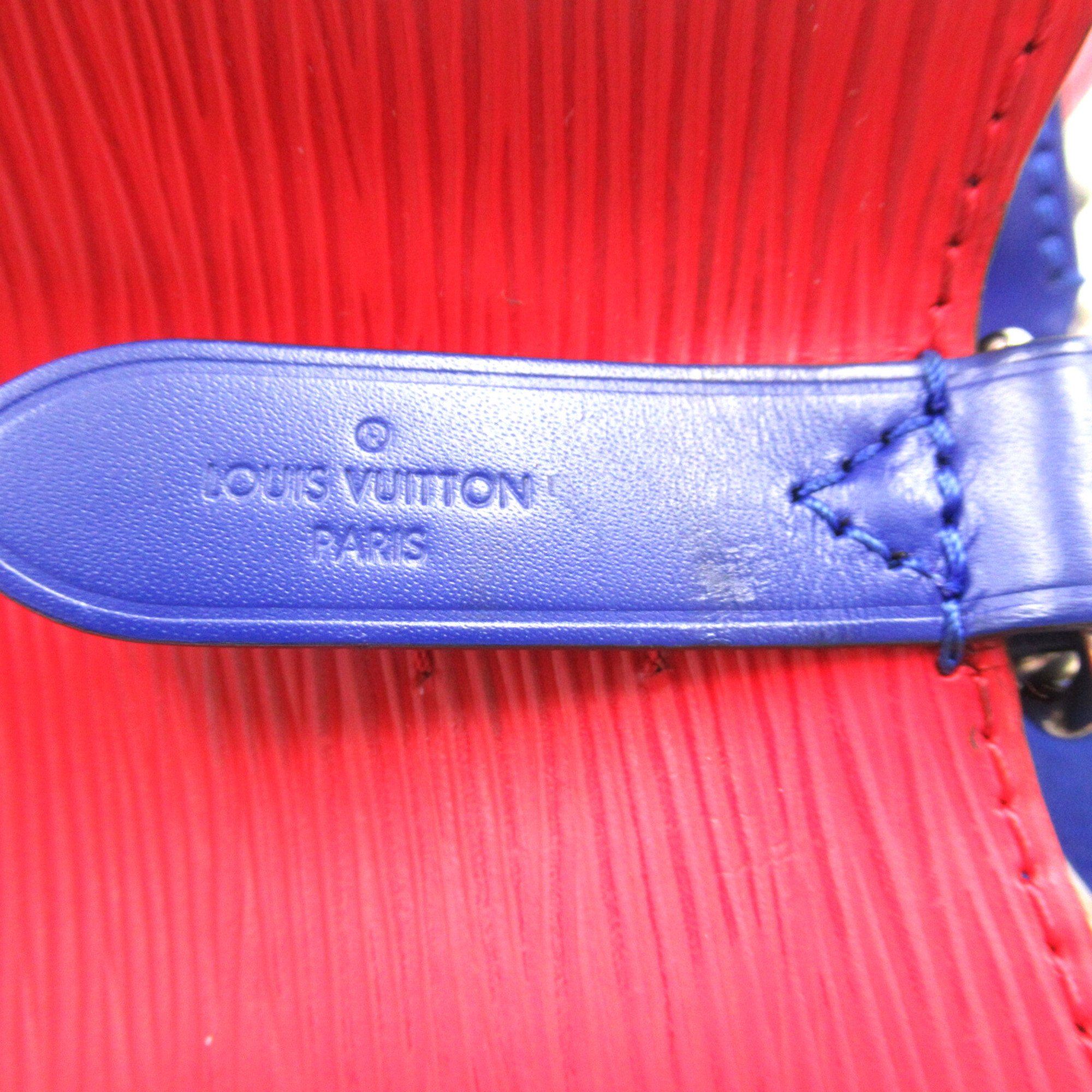 LOUIS VUITTON Neonoe Red Blue Coquelicot Epi leather M54365