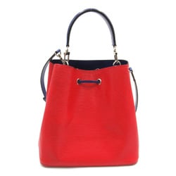 LOUIS VUITTON Neonoe Red Blue Coquelicot Epi leather M54365