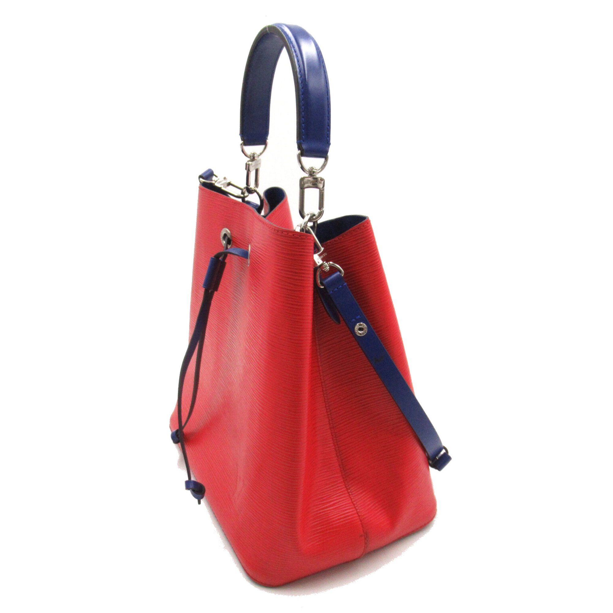 LOUIS VUITTON Neonoe Red Blue Coquelicot Epi leather M54365