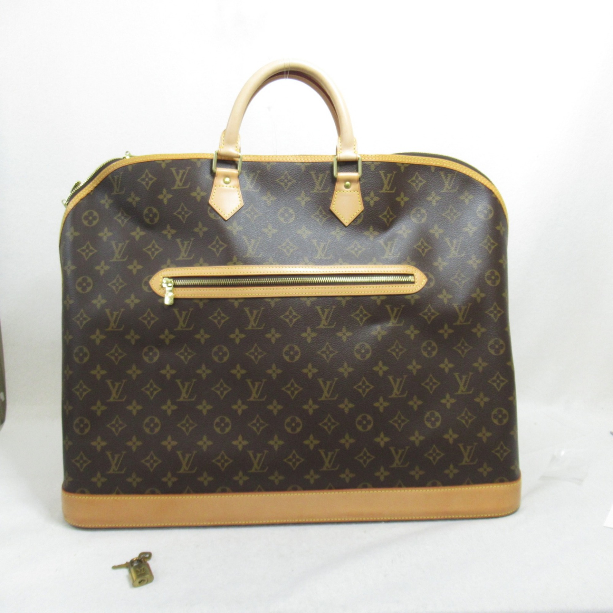 LOUIS VUITTON Alma Voyage GM Handbag Brown Monogram PVC coated canvas M41445