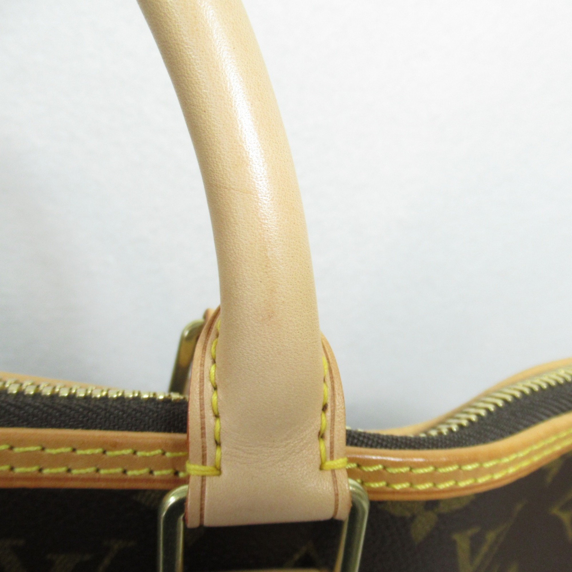 LOUIS VUITTON Alma Voyage GM Handbag Brown Monogram PVC coated canvas M41445