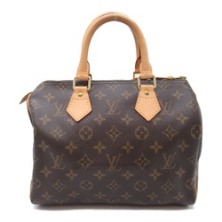 LOUIS VUITTON Speedy 25 handbag Brown Monogram PVC coated canvas M41528