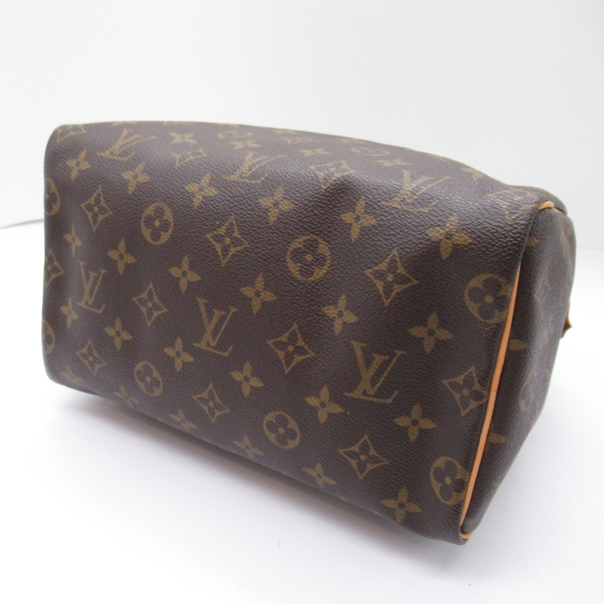 LOUIS VUITTON Speedy 25 handbag Brown Monogram PVC coated canvas M41528