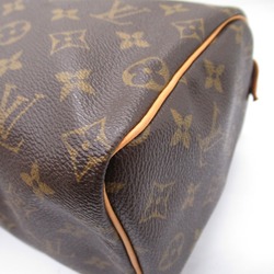 LOUIS VUITTON Speedy 25 handbag Brown Monogram PVC coated canvas M41528