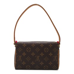 LOUIS VUITTON Recital handbag Brown Monogram PVC coated canvas M51900