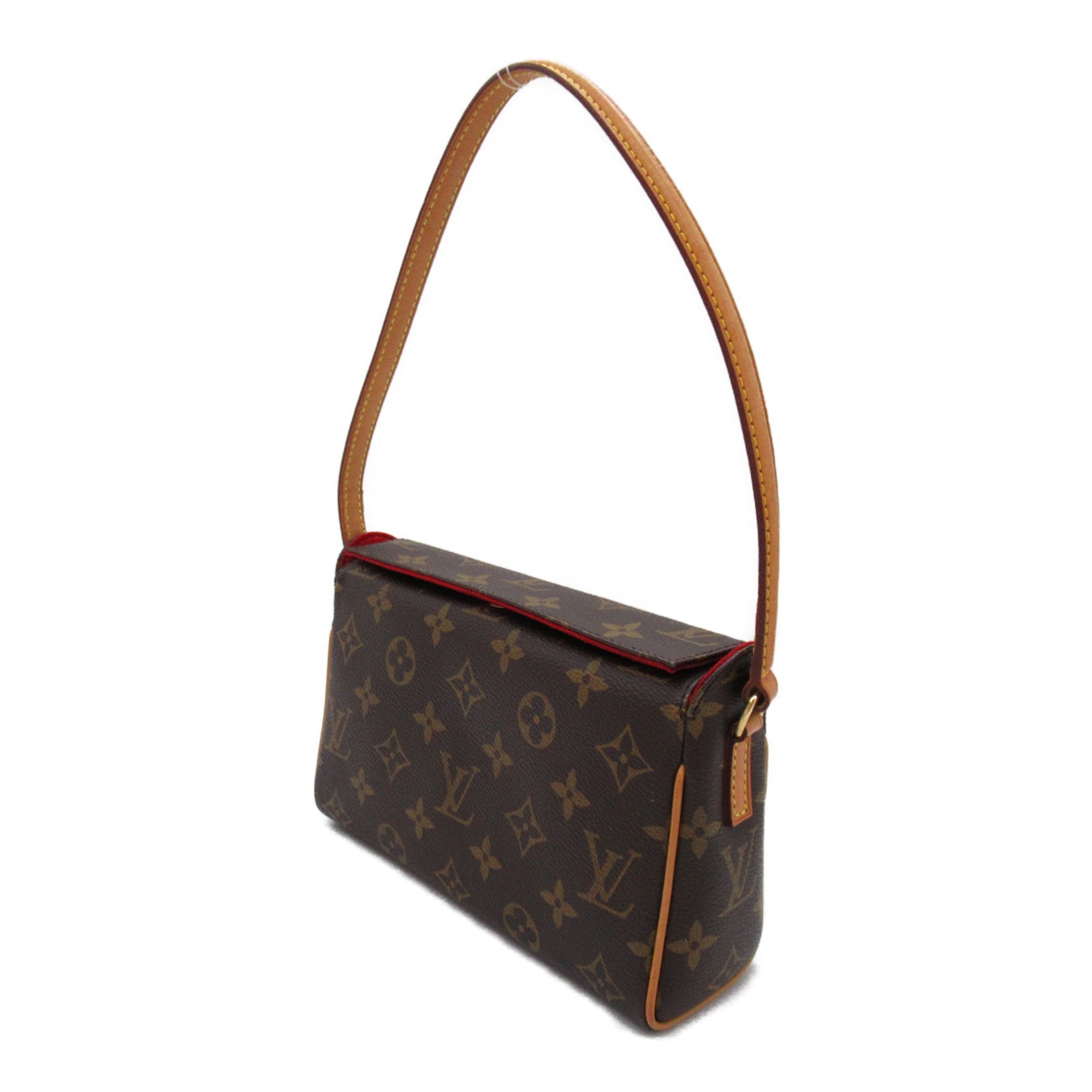 LOUIS VUITTON Recital handbag Brown Monogram PVC coated canvas M51900