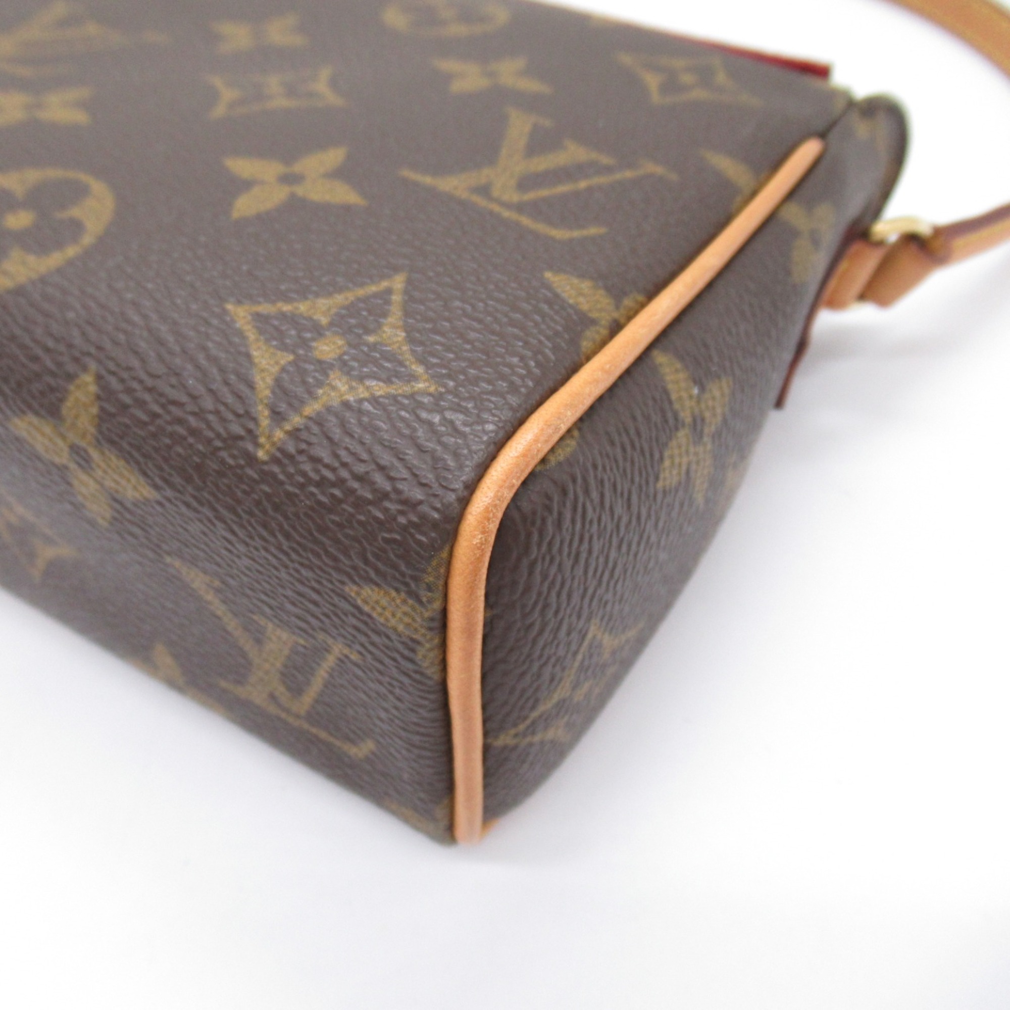 LOUIS VUITTON Recital handbag Brown Monogram PVC coated canvas M51900