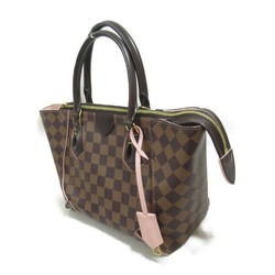 LOUIS VUITTON Kaisa Tote PMTote Bag Brown Pink Rose valerine Damier PVC coated canvas N41554