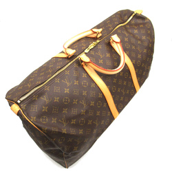 LOUIS VUITTON Keepol 60 Boston bag Brown Monogram PVC coated canvas M41422