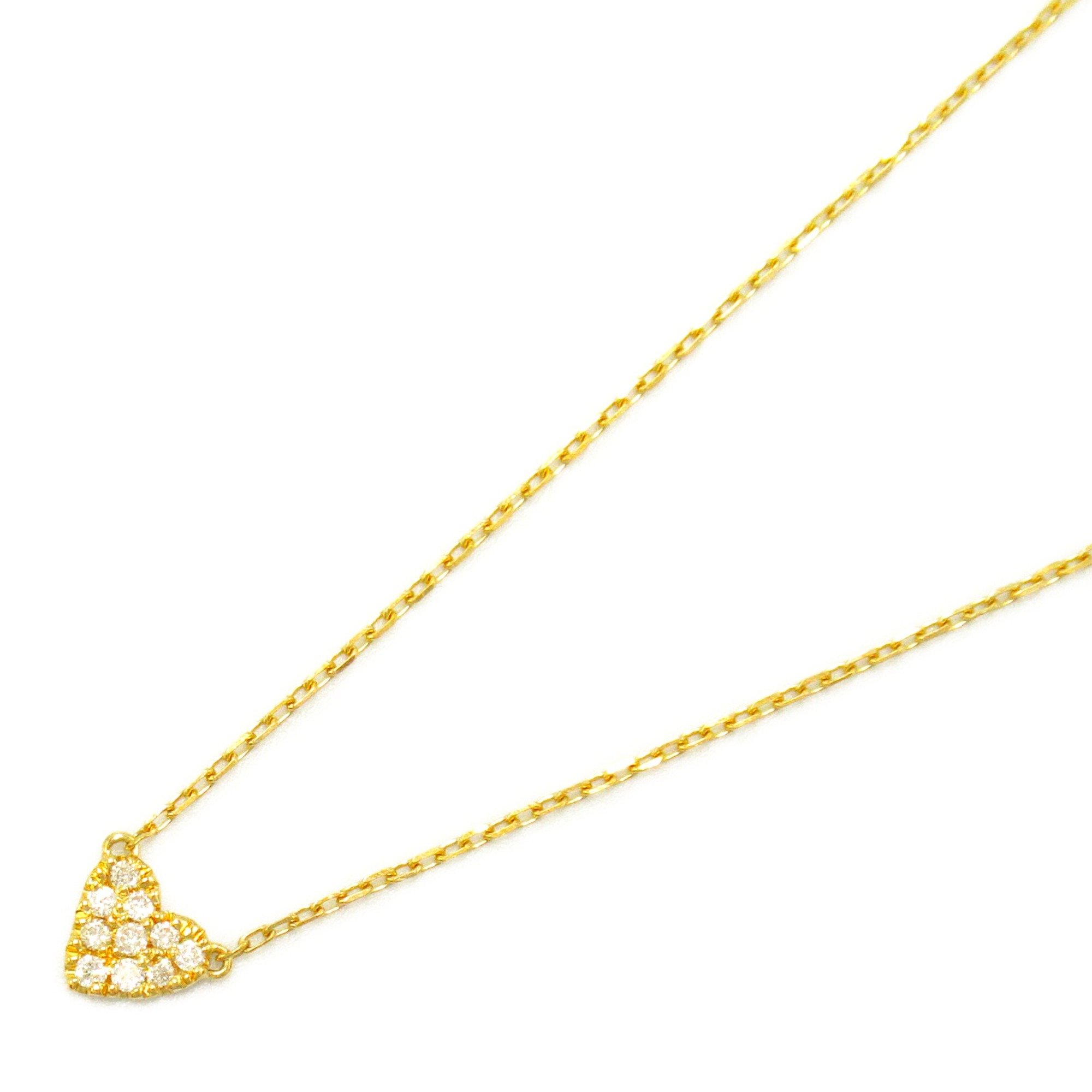 AHKAH Diamond Necklace Clear K18 (Yellow Gold) Clear