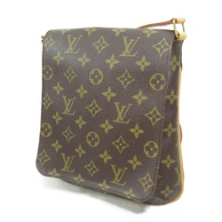 LOUIS VUITTON Musette Salsa Long Shoulder Bag Brown Monogram PVC coated canvas M51387