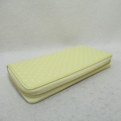 LOUIS VUITTON Zippy wallet Yellow leather Nano Monogram M82229