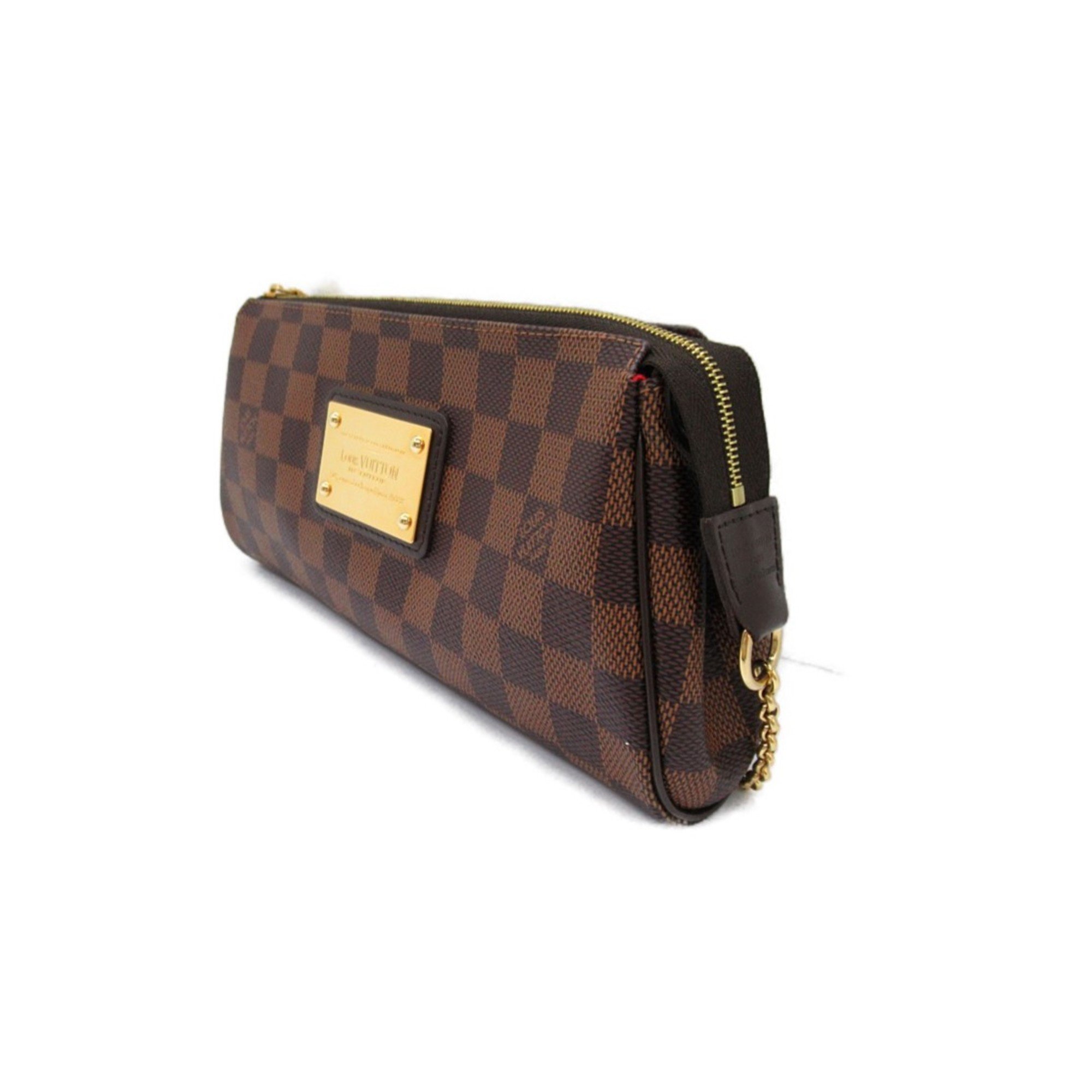 LOUIS VUITTON Eva Brown Damier PVC coated canvas N55213