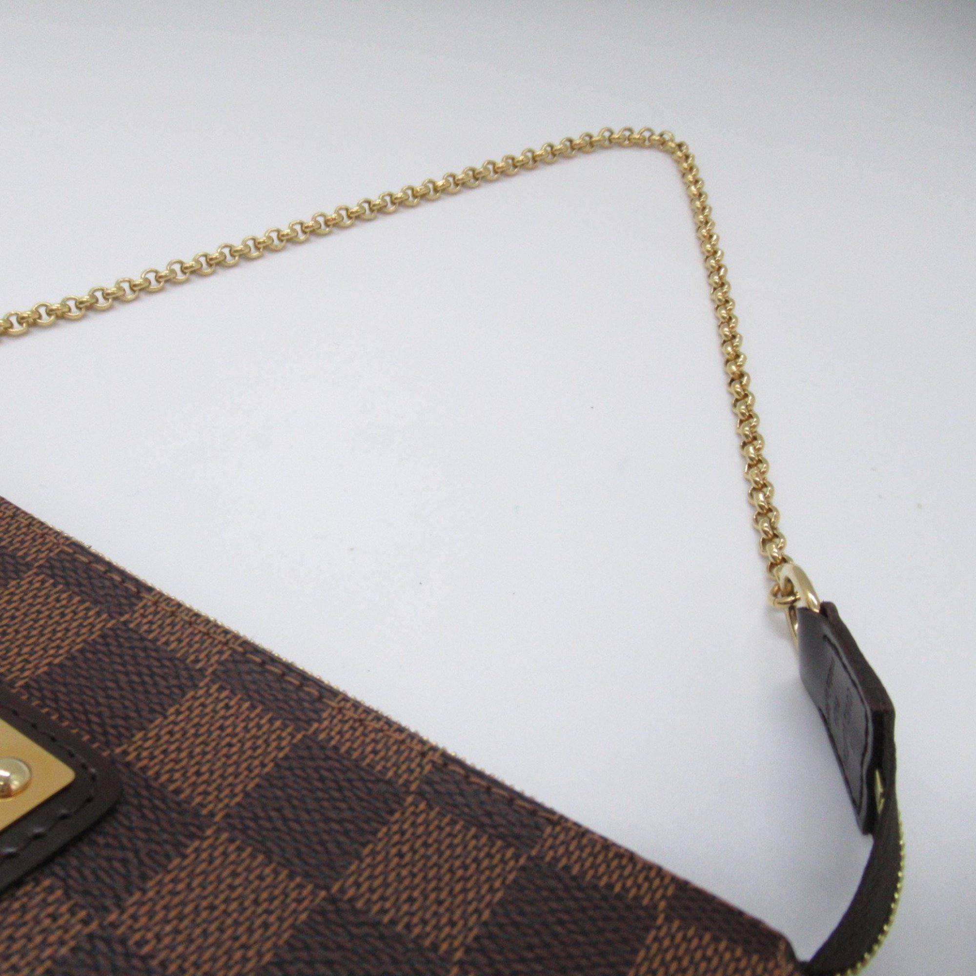 LOUIS VUITTON Eva Brown Damier PVC coated canvas N55213