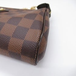 LOUIS VUITTON Eva Brown Damier PVC coated canvas N55213