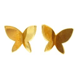 agete Pierced earrings Gold K10 Gold