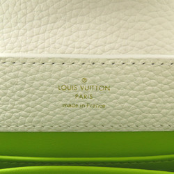 LOUIS VUITTON CapucineMINI 2wayShoulder Bag White Green Blanc/Vert Taurillon Clemence Leather leather M59879