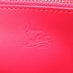 Christian Louboutin By My Side Round Long Wallet Black leather 3235083CM53