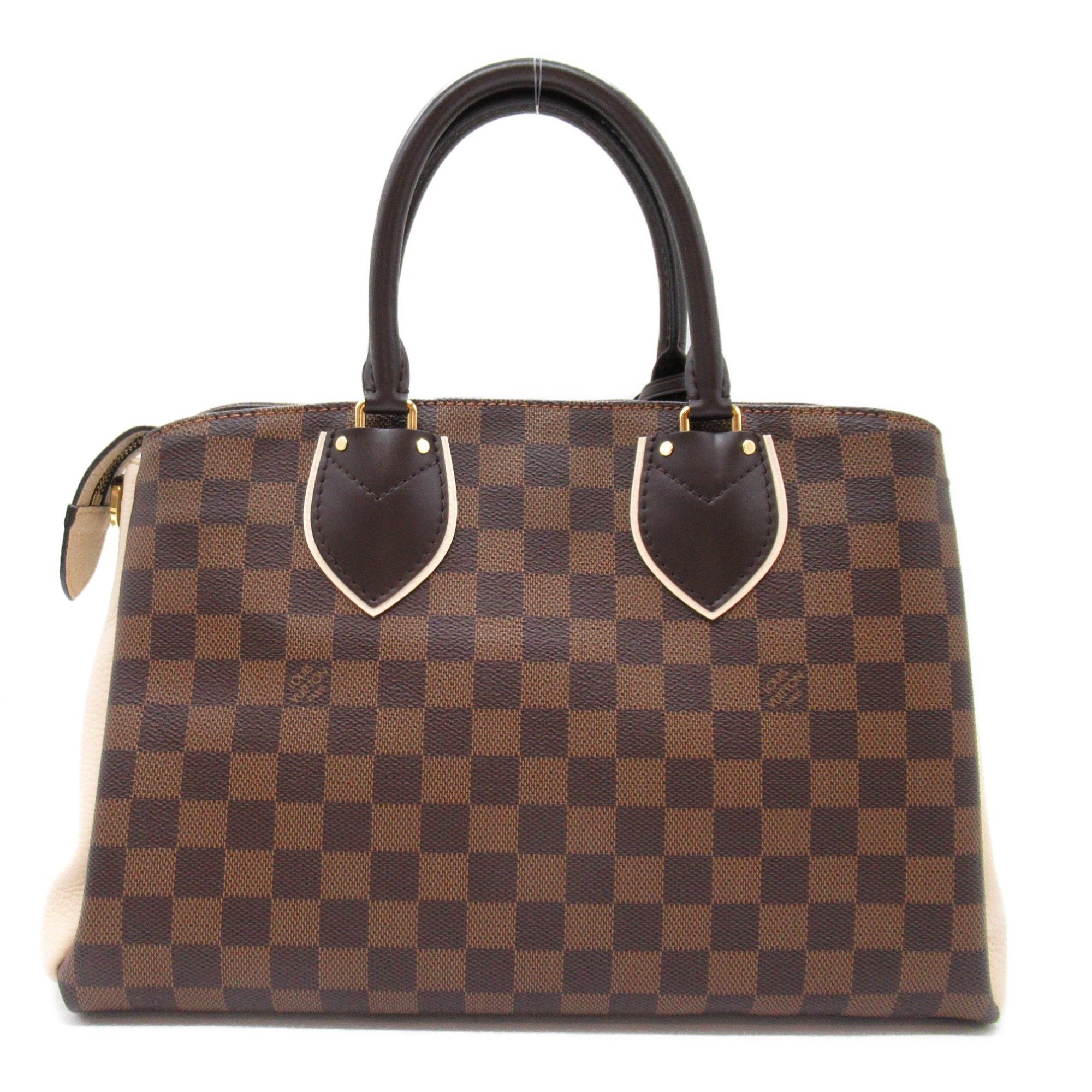 LOUIS VUITTON Normandy Brown White claim Damier PVC coated canvas N44028