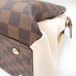 LOUIS VUITTON Normandy Brown White claim Damier PVC coated canvas N44028