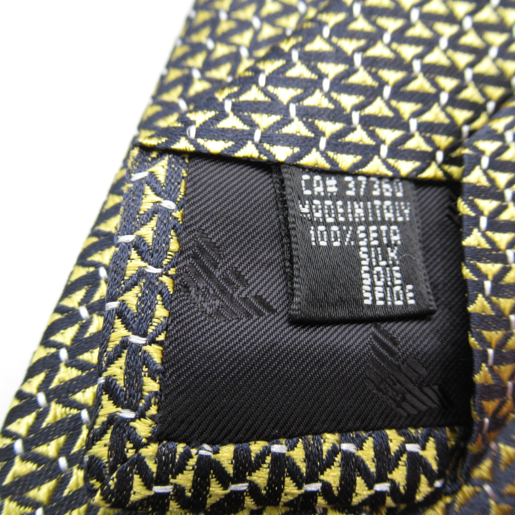 Emporio Armani tie Gold silk