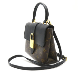 LOUIS VUITTON Rocky BB 2way Shoulder Bag Brown Black Monogram PVC coated canvas leather M44141