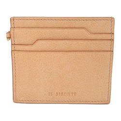 IL BISONTE Card Case with strap Beige Natural leather SCC097PVX001NA245